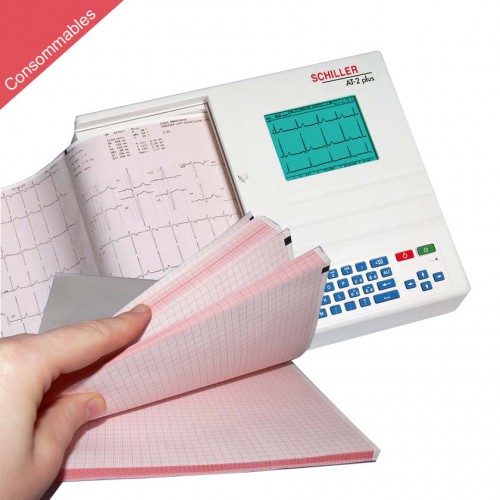 Papier pour ECG Schiller Cardiovit AT-2, AT-2 plus et CS-200