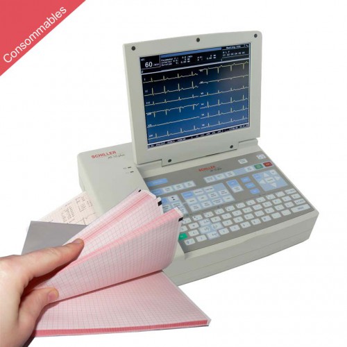 Papier pour ECG Schiller Cardiovit AT-10, AT-10 plus et SP-10