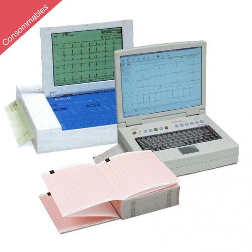 Papier pour ECG Schiller Cardiovit AT-10 et AT-110