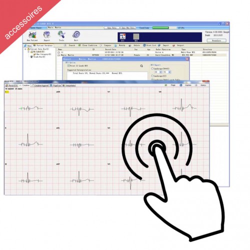 Logiciel option interprétation pour ECG Cardiovit Schiller AT / CS