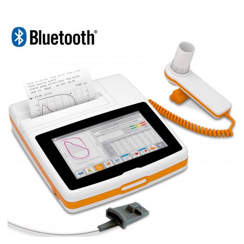 Spiromètre MIR Spirolab New avec le capteur d'Oxymétrie